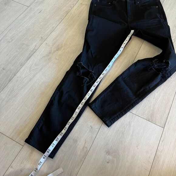 America eagle HI-RISE JEGGING BLACK NEXT LEVEL STRETCH size 12 - Picture 3 of 9